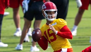 Chiefs ‘only got better’ says NFL reporter Olivia Harlan Dekker as she backs Patrick Mahomes and Co to be ‘electric’