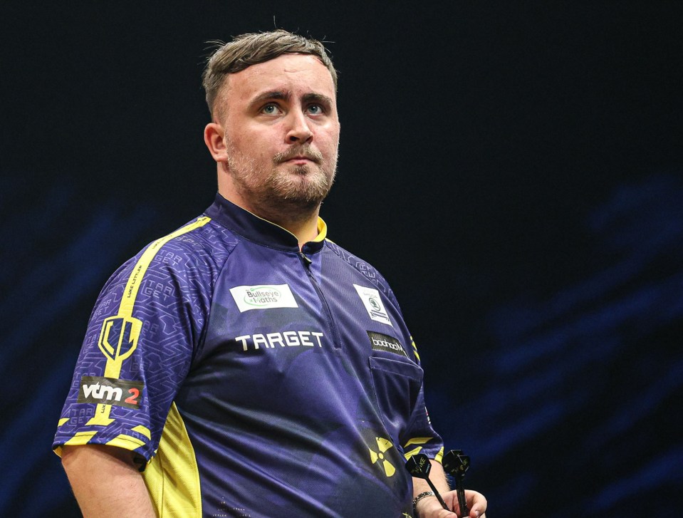 Luke Littler crashes out of Flanders Darts Trophy in 6-2 mauling by cult hero Dirk ‘Aubergenius’ van Dijvenbode