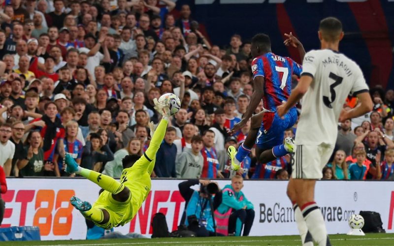 Watch Andre Onana pull off incredible double save ‘better than David Raya’s’ as fans praise ‘world class’ Man Utd keeper