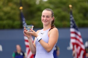 Brit girl wins US Open and plans Luke Littler-style celebration after springing huge shock to triumph unseeded