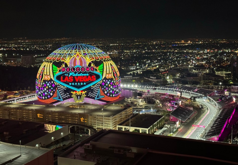 Inside futuristic £1.7billion Las Vegas Sphere inspired by U2 that is set to make history at UFC 306