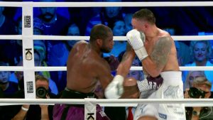 Oleksandr Usyk accused of CHEATING in blistering attack by Daniel Dubois’ trainer who says champ ‘deserves Oscar’