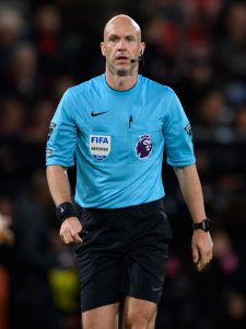 Anthony Taylor embroiled in further controversy after red card in match he WASN’T refereeing