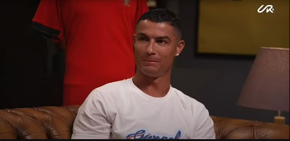 Watch moment Cristiano Ronaldo mimics Lionel Messi’s ill-tempered rant as he cashes in on YouTube success