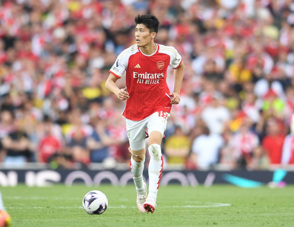 Arsenal face losing Takehiro Tomiyasu in January transfer with Japan star open to move to Champions League giants