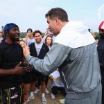 Boxing legend spotted in Hyde Park as Eddie Hearn runs with hundreds of people before Anthony Joshua vs Daniel Dubois