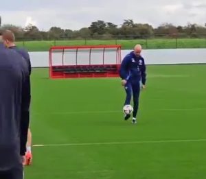 Man Utd fans hail boss Erik ten Hag for having ‘a better touch than Hojlund’ after spotting mad ball skills in training