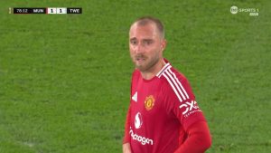 Man Utd star left in disbelief at being substituted in FC Twente clash and asks Erik ten Hag ‘me’ when number displayed