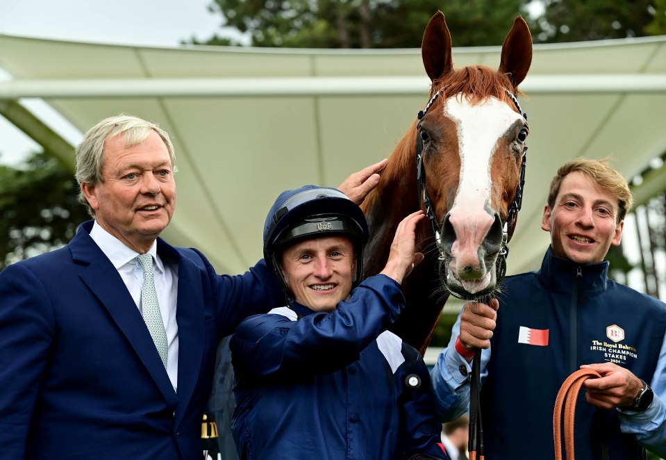 Economics wins epic Irish Champion Stakes as Tom Marquand completes big Group 1 double