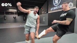 Watch Tommy Fury ‘break every part of his leg’ after being kicked ELEVEN times by UFC legend Tom Aspinall