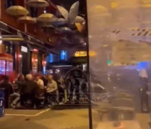 Terrifying moment Man Utd fans ‘attacked by mob of Fenerbahce ultras in Istanbul’ hours before Europa League clash