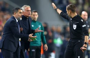 Fenerbahce 1 Man Utd 1: Red Devils now 12 MONTHS without a win in Europe as fiery clash sees old boss Mourinho sent off