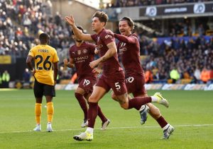 Wolves 1 Man City 2: Match ends in major controversy as John Stones’ last-gasp winner STANDS despite on-field review