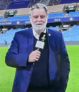 Football club president sacks manager on live TV in astonishing post-game interview before blaming PLAYERS for decision