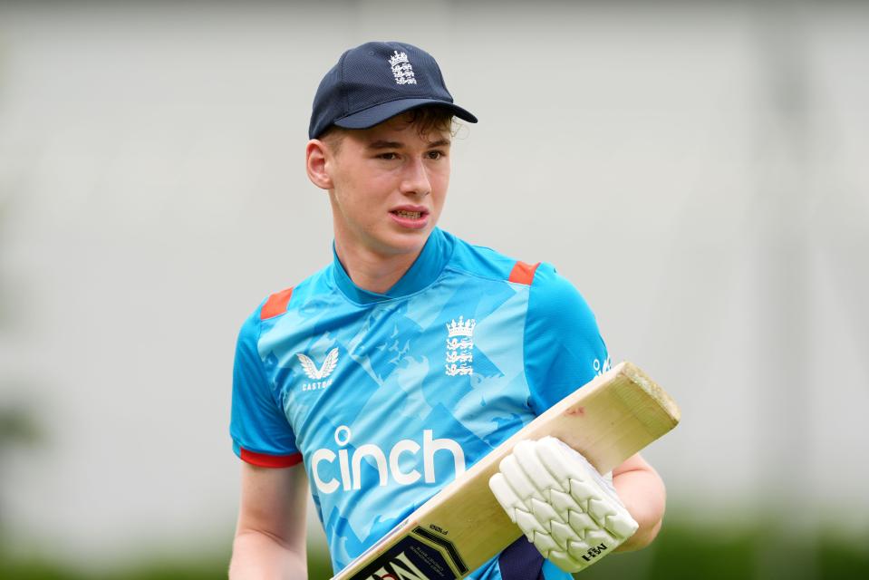 Freddie Flintoff’s son Rocky, 16, named in England U19s squad alongside Ashes hero’s son and another ex-star’s nephew