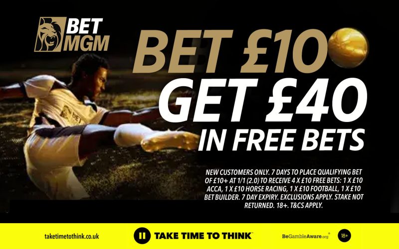 Wolves vs Man City: Get £40 in free bets and bonuses to spend with BetMGM