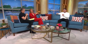 Watch moment Tommy Fury leaves Cat Deeley stunned with size of his fist live on This Morning