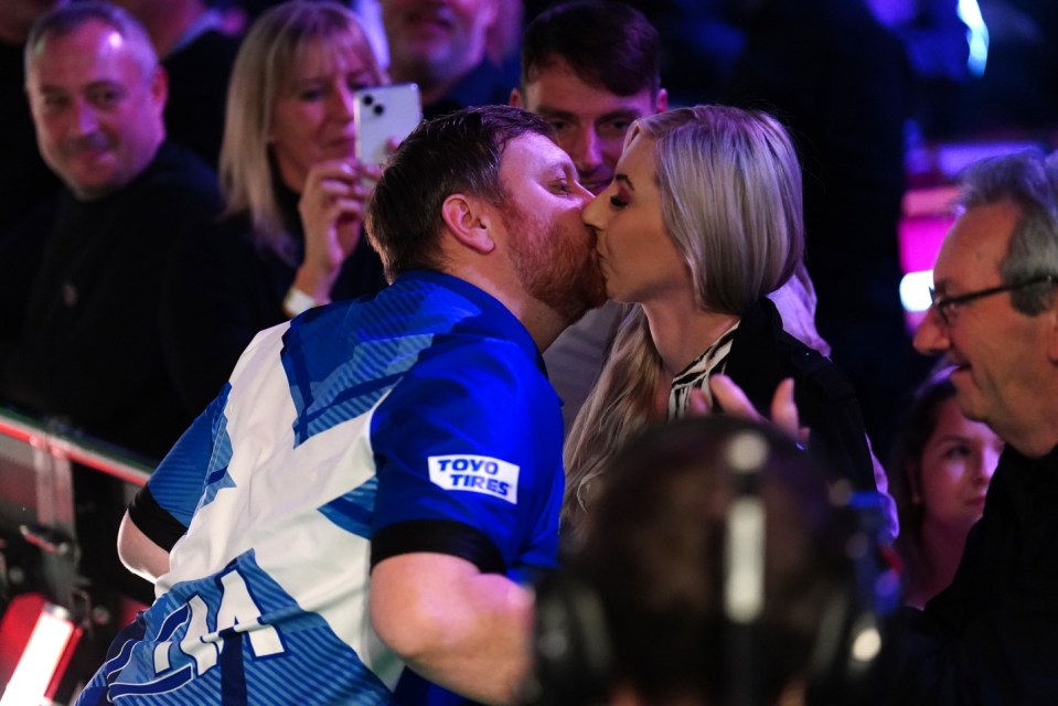 Inside Fallon Sherrock’s romance with fellow darts star Cameron Menzies who wooed her with KFC