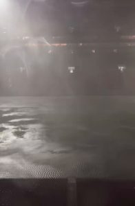 Tampa Bay Buccaneers stadium underwater with wild footage showing it ‘like an ocean’ after Hurricane Milton storm surge