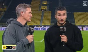 Former Liverpool star Sahin fumes at reporter ‘I will not allow people to talk like that, for God’s sake’ on live TV