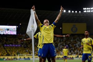 Cristiano Ronaldo smashes his own record with Al-Nassr goal before making emotional dedication to late father