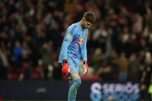 Leeds goalkeeper Ivan Meslier breaks down in dressing room after Sunderland howler cost his team crucial win