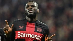 Boniface strikes late as Leverkusen beat Frankfurt