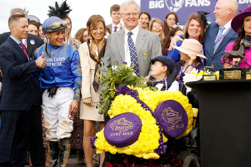 Story of champion racehorse and the boy who loved him to be made into film that will ‘touch hearts around the world’