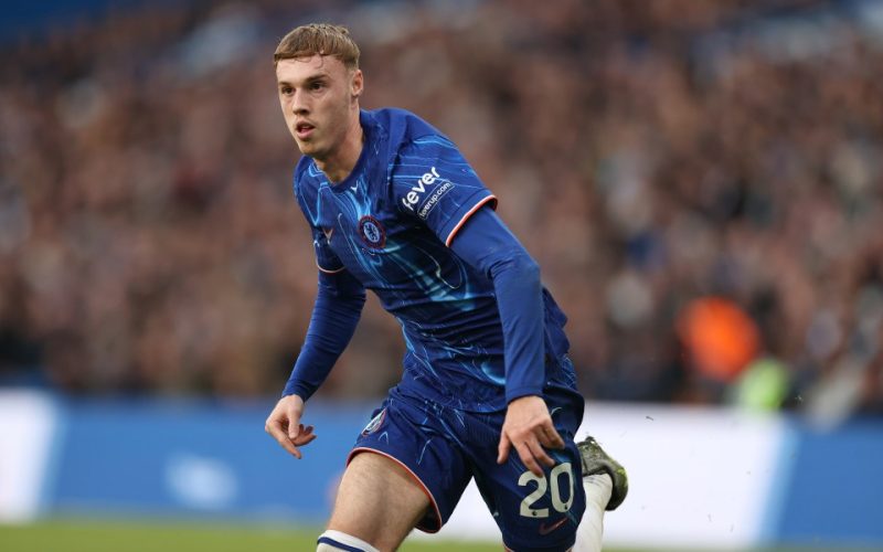 Chelsea star Cole Palmer arrives at training in Royal Mail van after getting lift from local postie