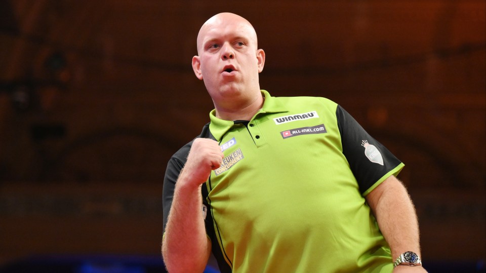 Michael van Gerwen labels darts rival ‘part timer’ as he ramps up mind games ahead of European Championship showdown