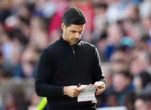 Mikel Arteta spotted checking his ‘dark arts’ notepad with THREE main principles during Arsenal’s win over Southampton