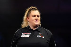 Women’s darts champ Beau Greaves admits she’s not looking forward to facing Luke Littler and Co in £150,000 Grand Slam