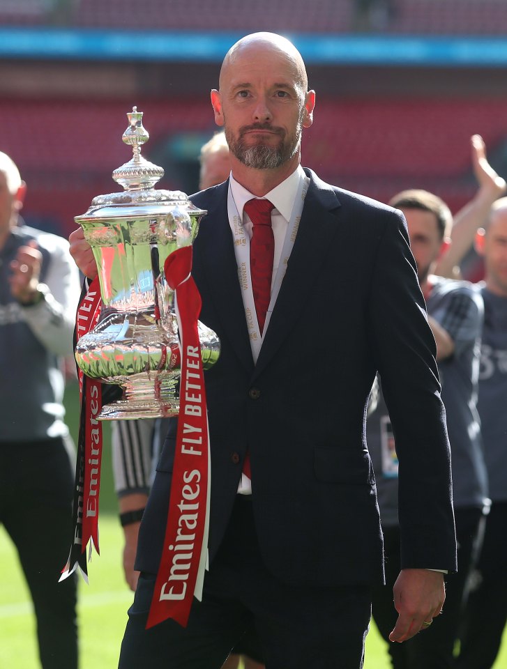 Man Utd stars ‘failed to back Erik ten Hag just moments after winning the FA Cup’ with ‘clear issues among squad’