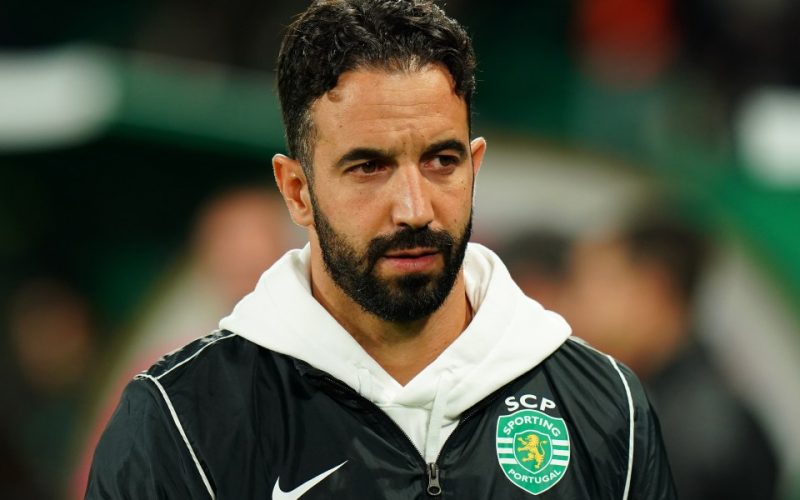 Ruben Amorim jets in for Man Utd talks with Sporting boss set to be in charge for Chelsea clash on Sunday