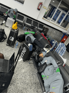 Premier League stars ‘locked in abandoned airport for 12 hours without food and water’ as they slam ‘disgraceful’ Libya