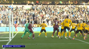 Even Micah Richards admits Man City were lucky to be awarded last-gasp winner vs Wolves as fans fume at Premier League