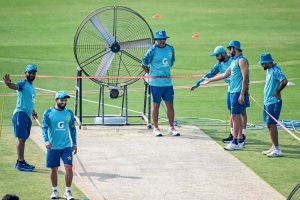 Pakistan use giant heaters to warm pitch before Third Test against England despite 30C temperature