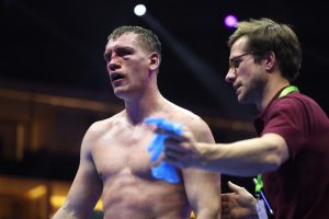 Jack Massey throws in towel as beer-loving Aussie Jai Opetaia secures impressive sixth-round stoppage win