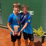 Wimbledon champion’s 13-year-old brother already following in his footsteps as he makes own way in tennis