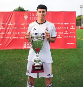 Arsenal Invincible’s son, 17, training with Jude Bellingham and Co at Real Madrid after promotion