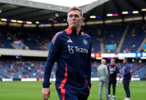 Man Utd coach Darren Fletcher slapped with FA charge after furious tunnel rant during Brentford clash