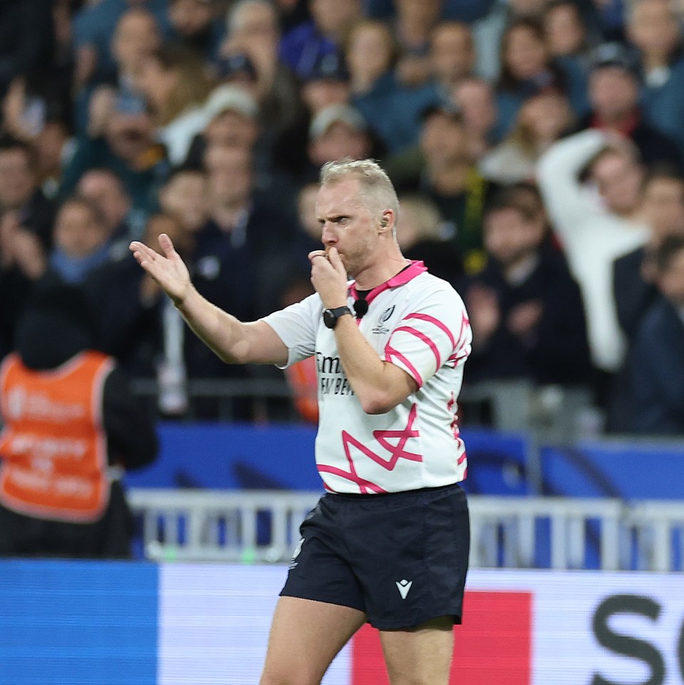 Doctors had to restart my heart during the Rugby World Cup and I refereed the final just weeks later