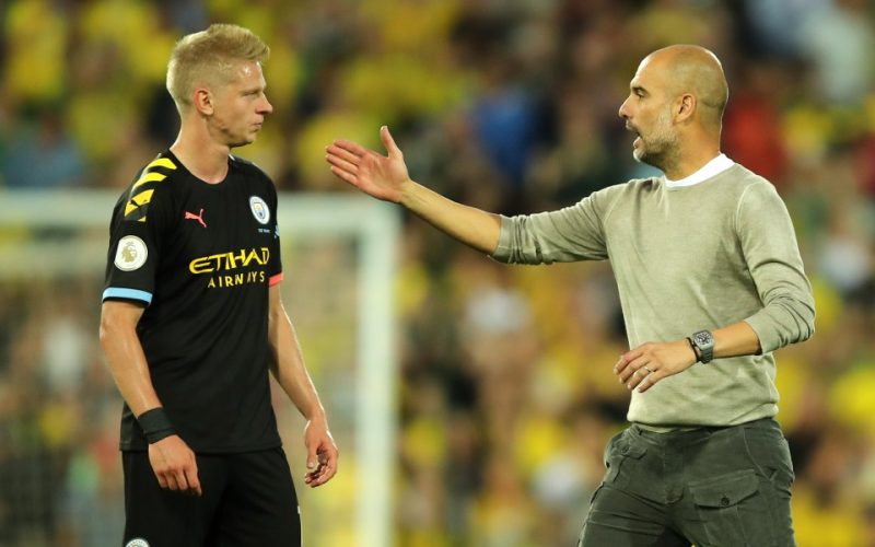 ‘I knew I was in trouble,’ says Zinchenko as he reveals what he said to Pep Guardiola to get training cancelled