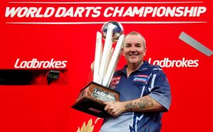 Phil Taylor, 64, officially confirms his retirement from darts in interview as he says ‘my body is 90’ after injury woes