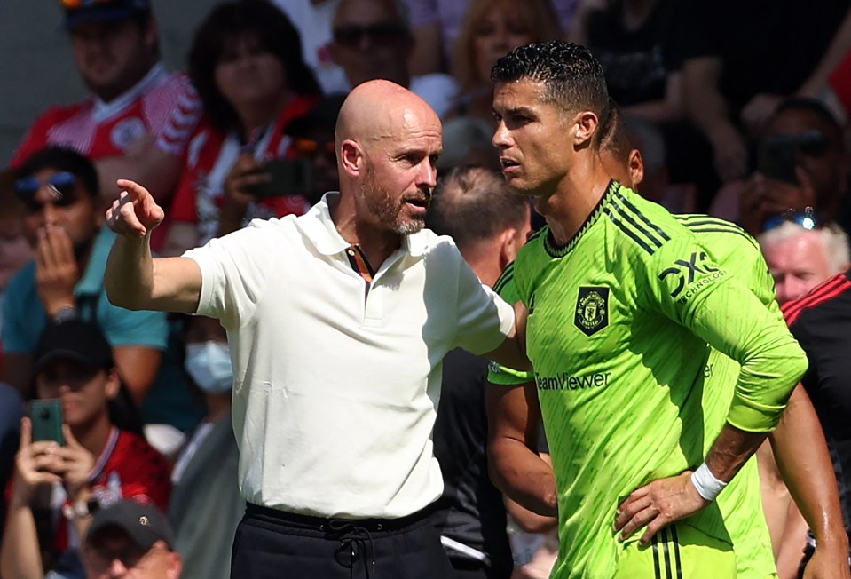 Inside Ten Hag’s humiliation of Cristiano Ronaldo with dressing room ban so strict youth player had to get his trainers