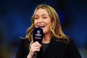 Laura Woods makes rude joke about getting naked live on TNT Sports ahead of Aston Villa vs Bayern Munich