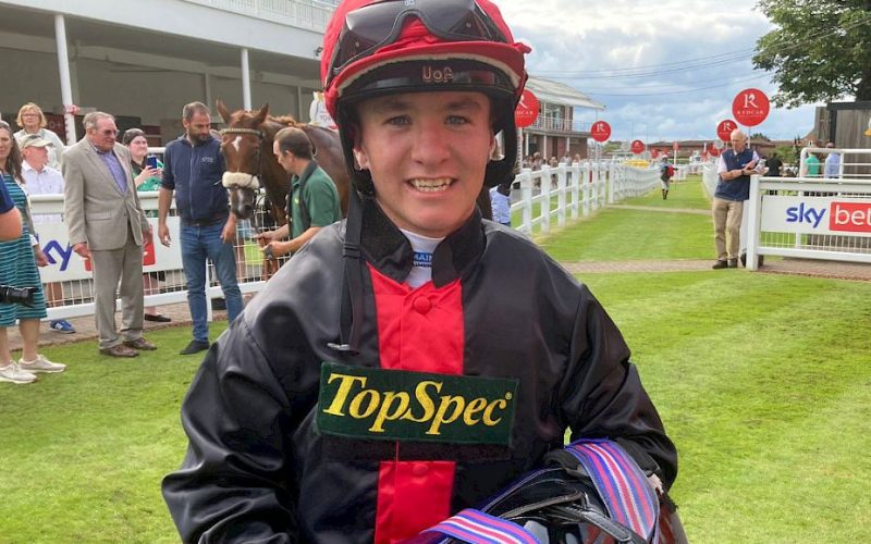 Jockey Rhys Elliott, 18, in hospital after ‘horrible incident’ at Newcastle races