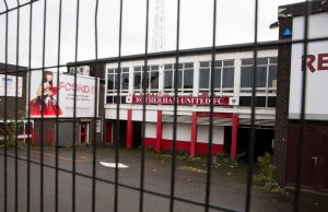 Abandoned ‘ghost stadium’ of EFL club given new lease of life with fans given once-in-a-lifetime chance to play on pitch