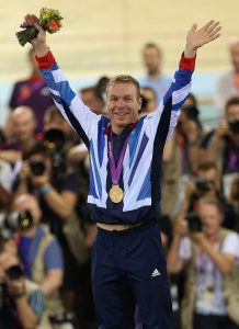 How Sir Chris Hoy created an Olympic legacy with wife Sarra by his side after he was inspired to cycle by watching ET