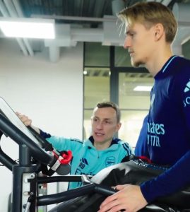 Ecstatic Arsenal fans say ‘my captain is BACK’ as Martin Odegaard shares workout video in huge boost following injury